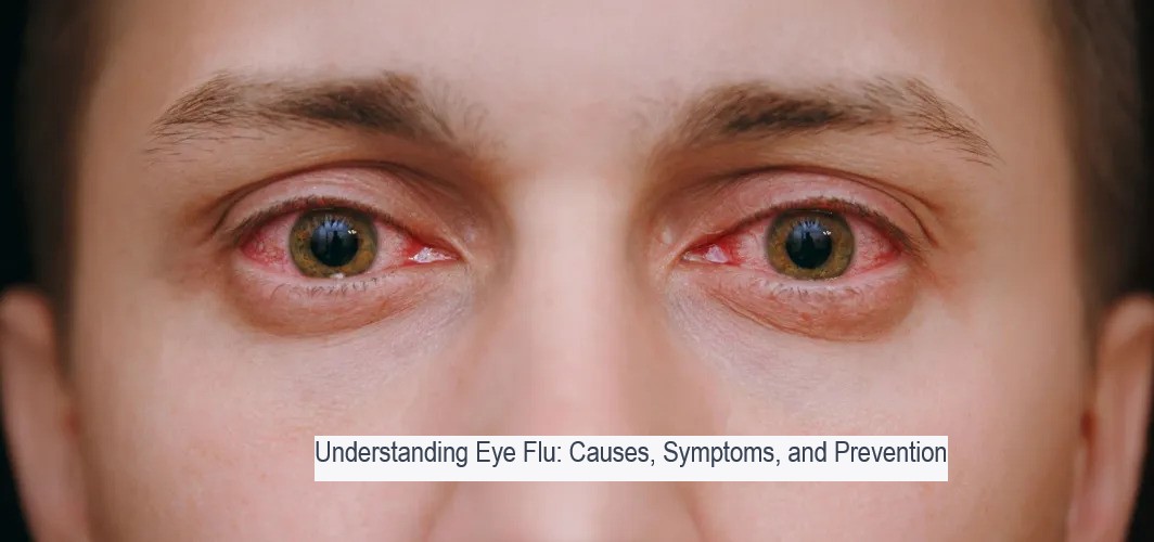 Understanding eye flu causes
