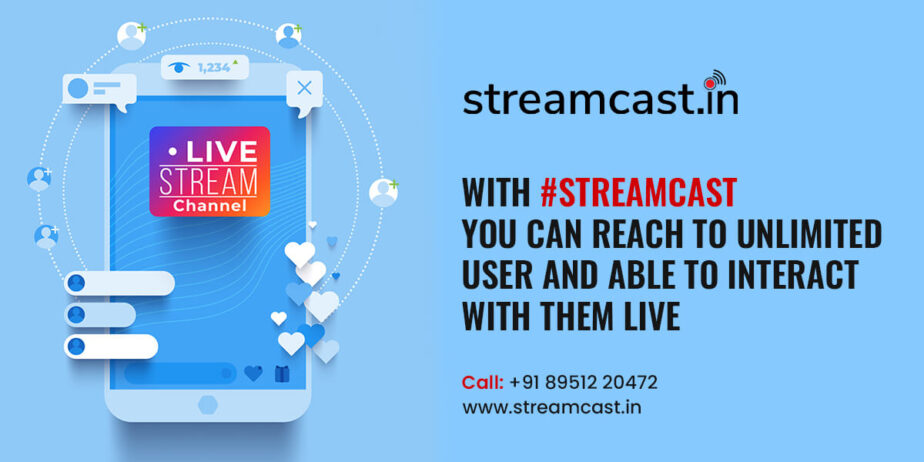 Stream from Anywhere Your Special Events – Streamcast
